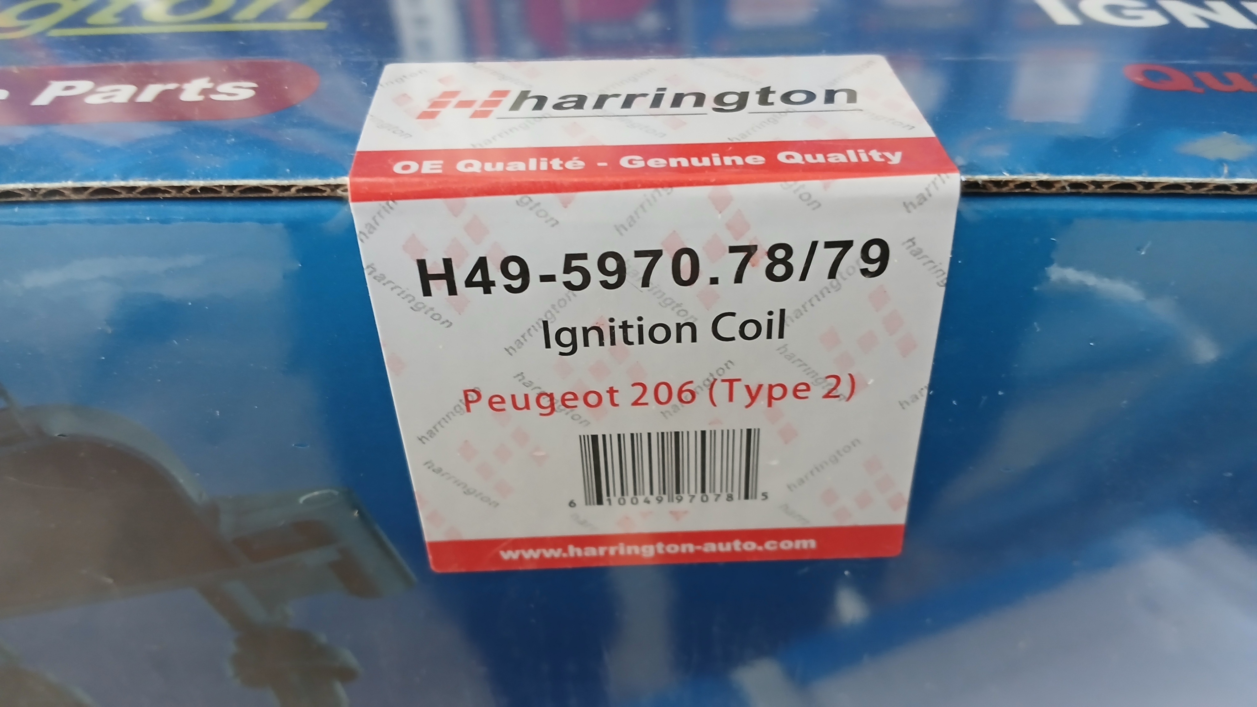 کوئل پژو ۲۰۶ تیپ ۲‌هرینگتون