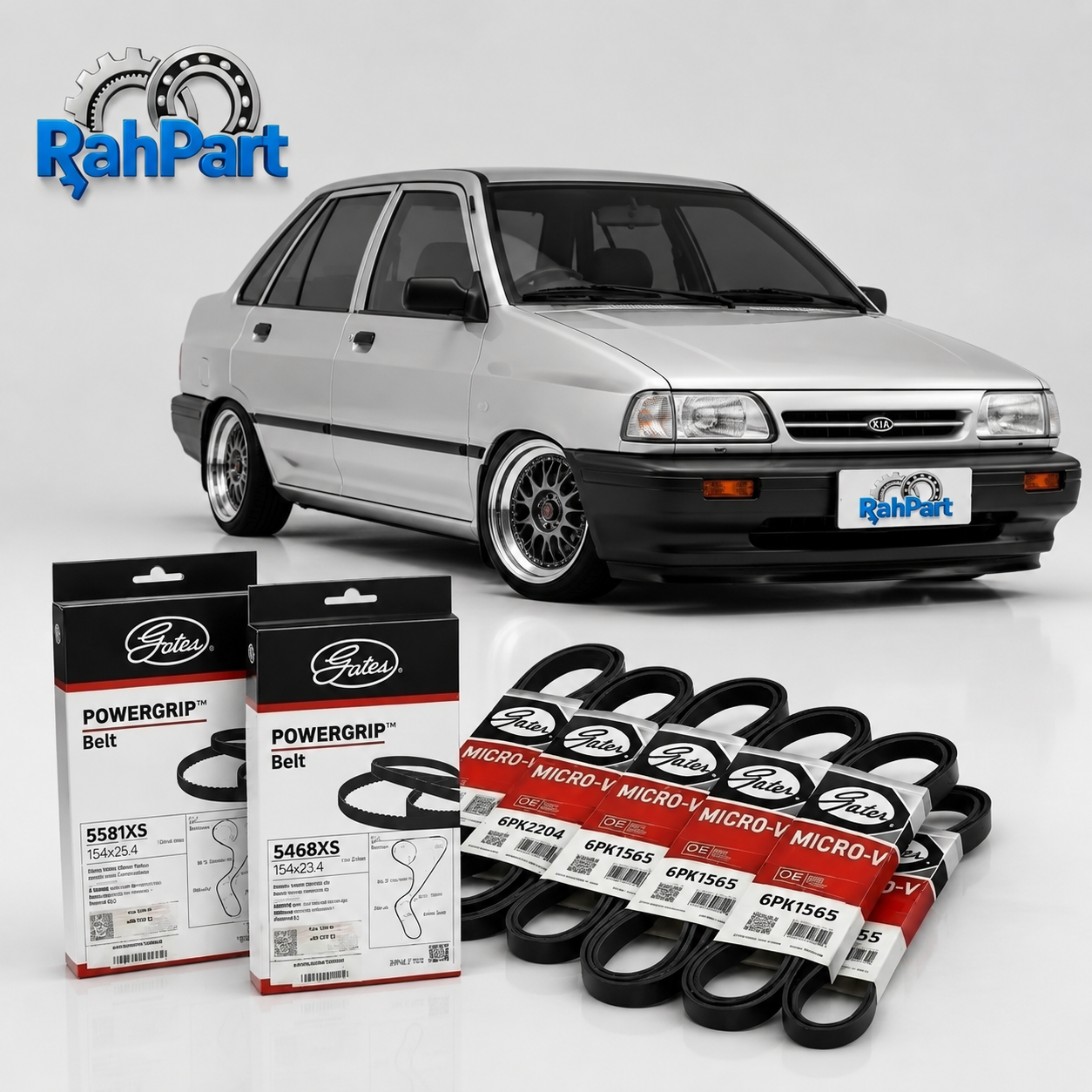 تسمه تایم پراید  پاور گیتس. Gates PowerGrip