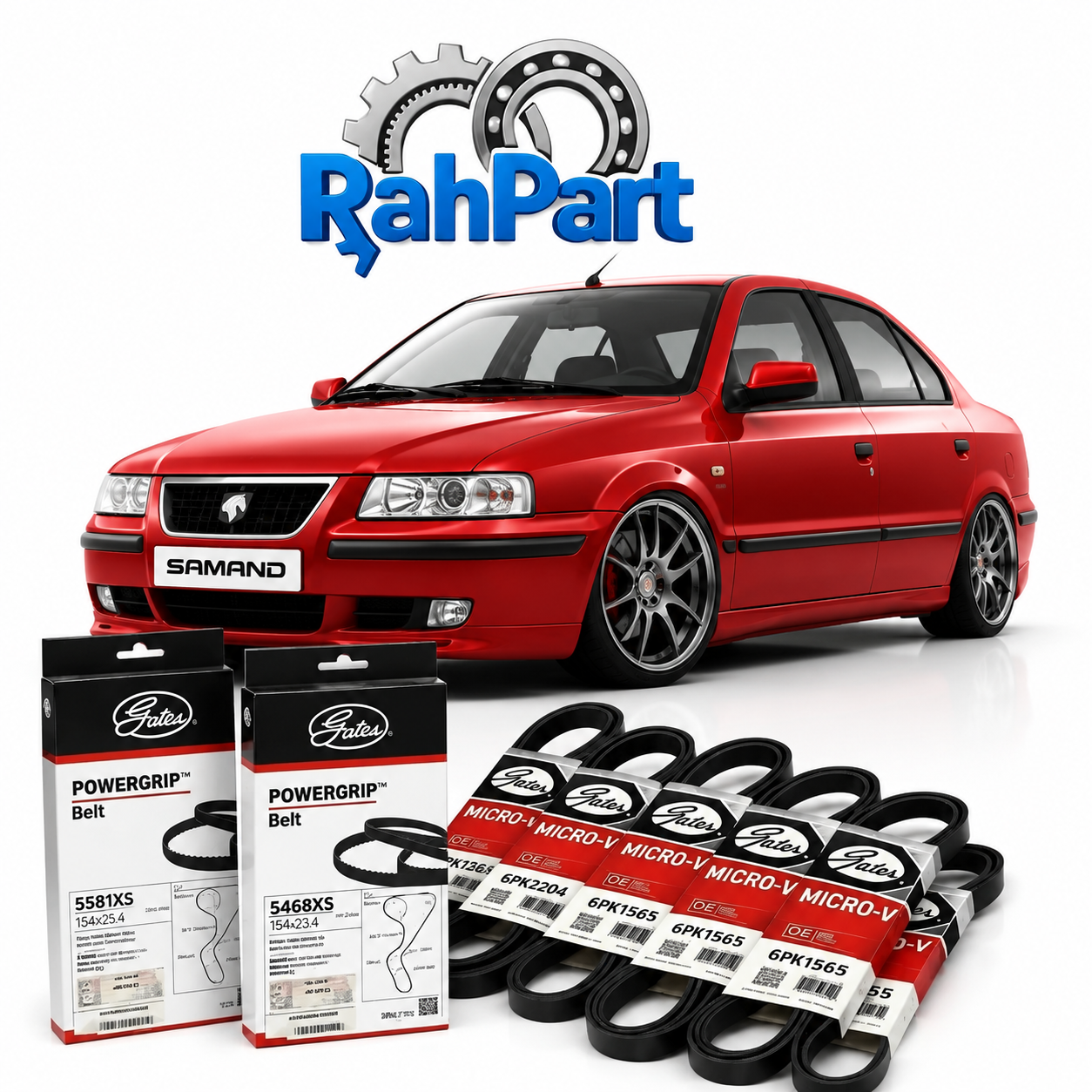 تسمه تایم سمند ملی پاور گیتس PowerGrip